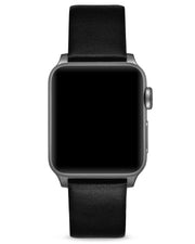 Apple Watch Leather Band - Graphite Hardware 42mm