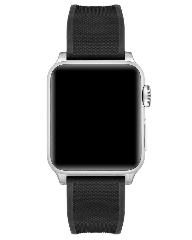 Apple Watch Silicone Band - Silver Hardware 44/46mm
