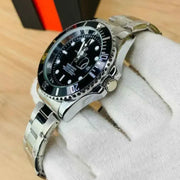 Rxw Submariner Silver Chain Black Dial