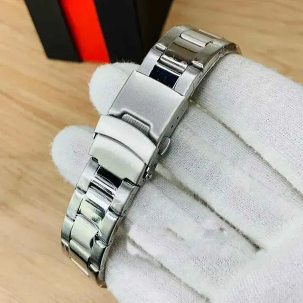 Rxw Submariner Silver Chain Black Dial