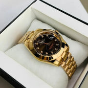 Revlor Rxw Chocolate Brown Dial – Luxury Rolex Watches for Men